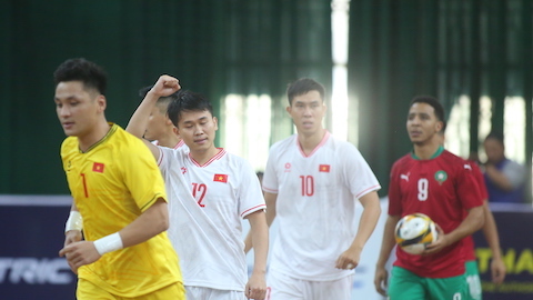 ĐT futsal Việt Nam hoà nghẹt thở với đại diện của châu Phi 